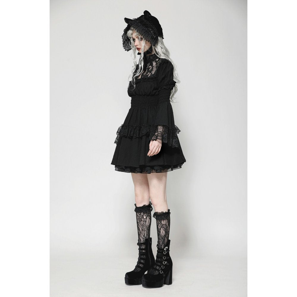 Dark in Love Arya Gothic Lace Doll Dress