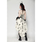 Dark in Love Zosia Punk Gothic Butterfly Embroidered Lace Dress in Beige