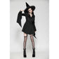 Dark in Love Darya Witchy Bell-Sleeve Shirt Dress