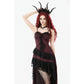 Dark in Love Belladonna Velvet Lace Dress