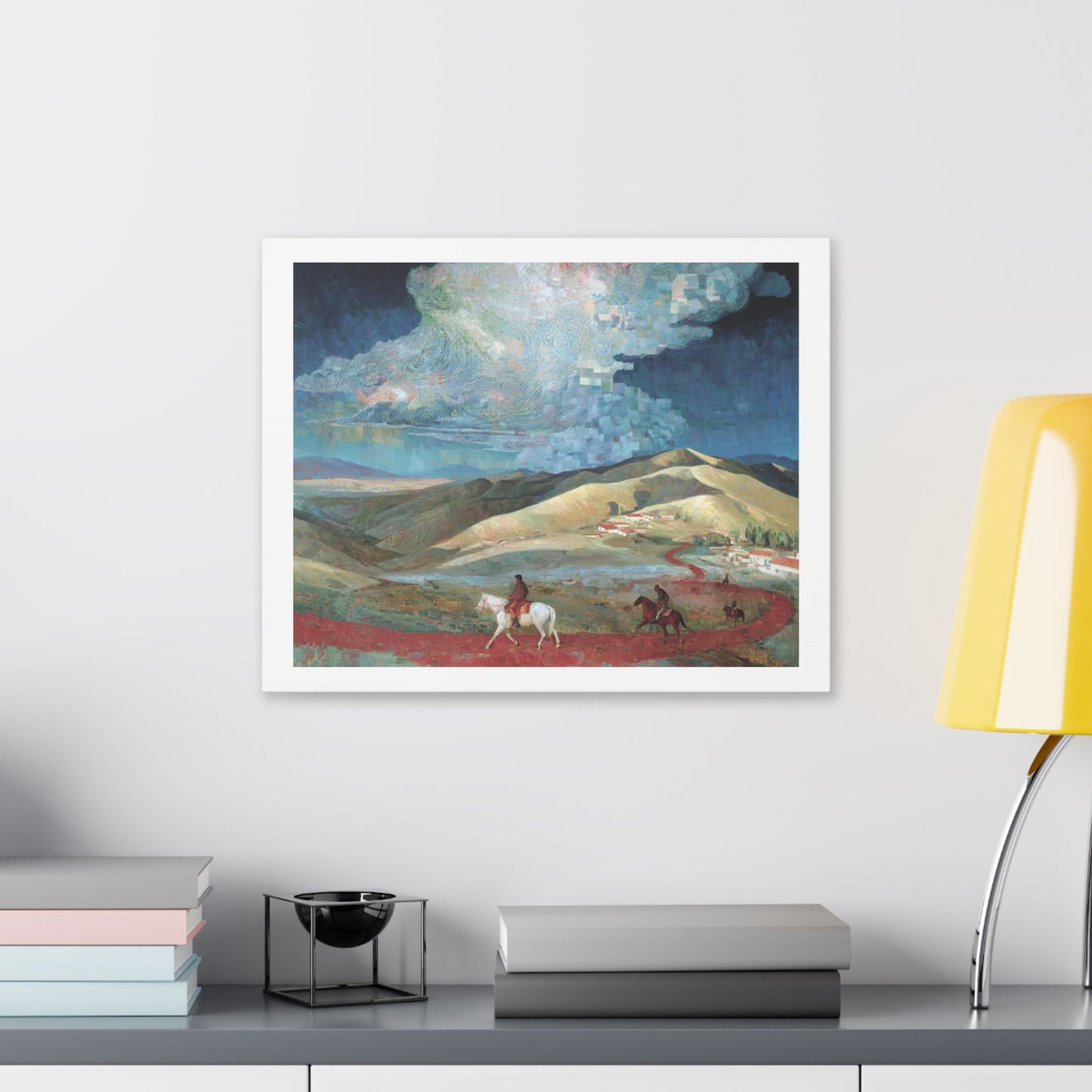 How the West Was Won II 'Designed by AI' Canvas Art Print