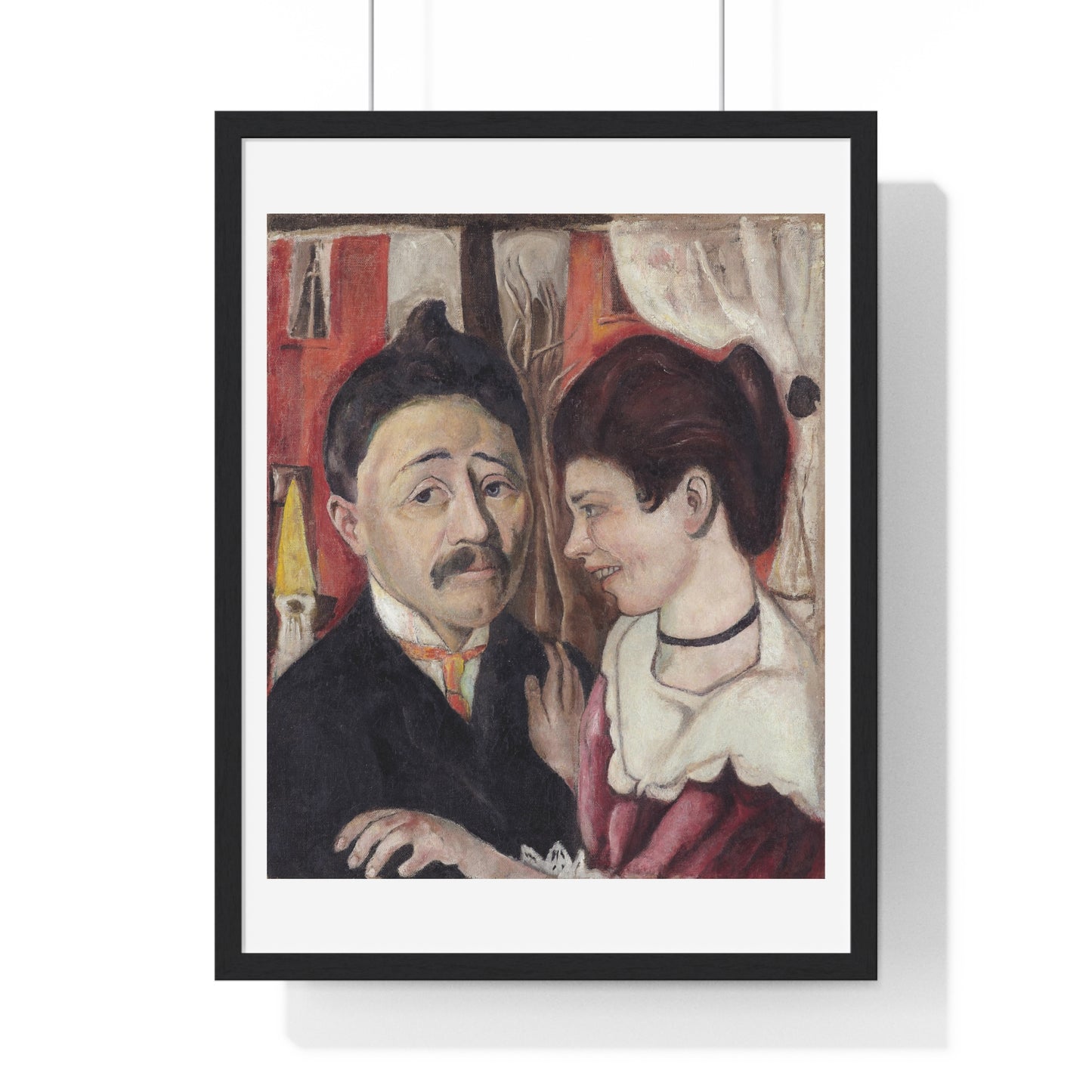 Portrait of Carl Couple (1918) by Max Beckmann, from the Original, Framed Art Print