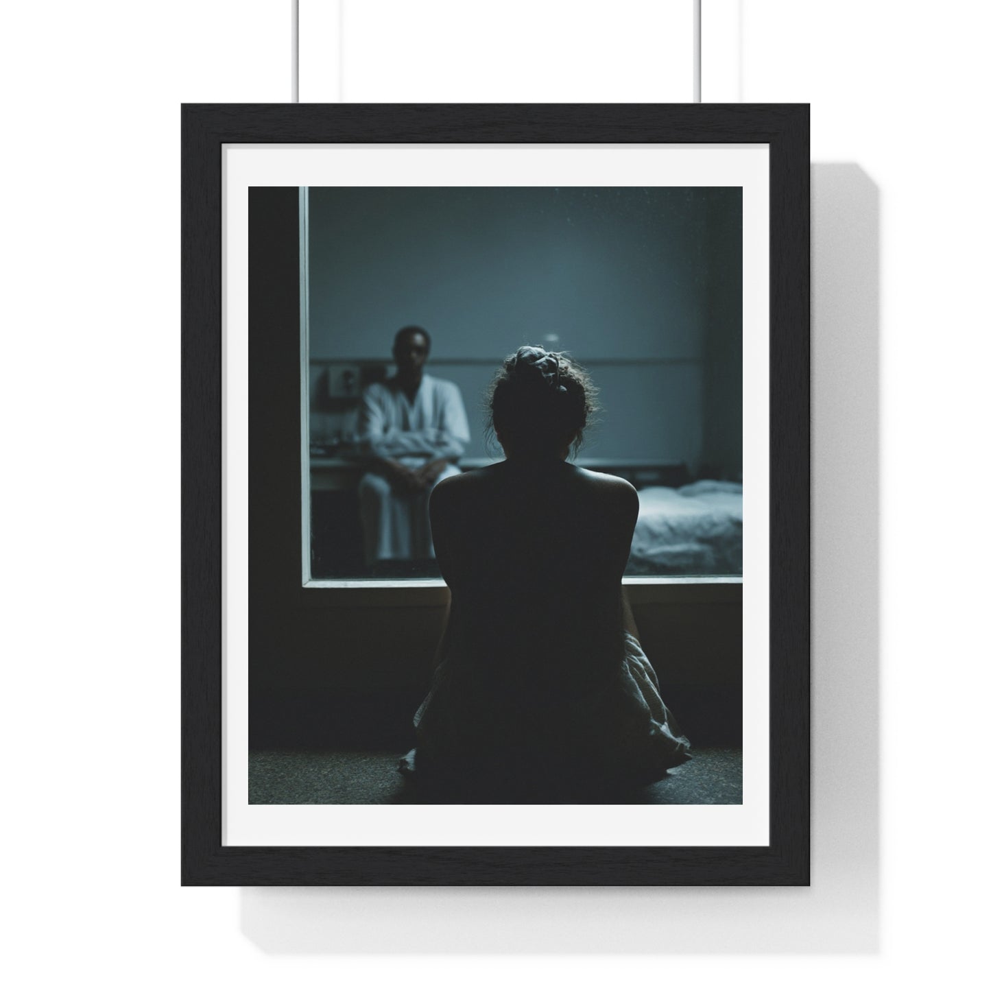 Raw Art IV 'Designed by AI' Framed Art Print