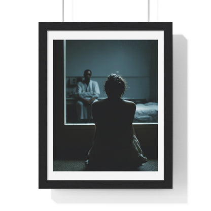 Raw Art IV 'Designed by AI' Framed Art Print