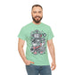 Robot Music Machine Cartoon T-Shirt