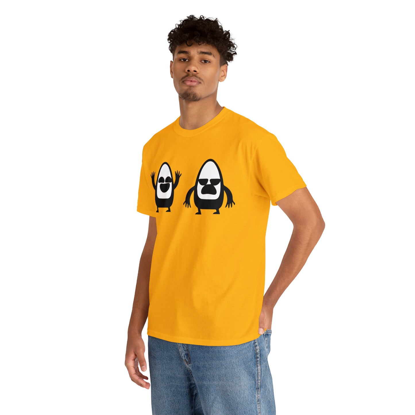 Egg Head Men Design T-Shirt