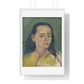 Portrait of a Woman (1920) by Arnold Peter Weisz Kubínčan, from the Original, Framed Art Print