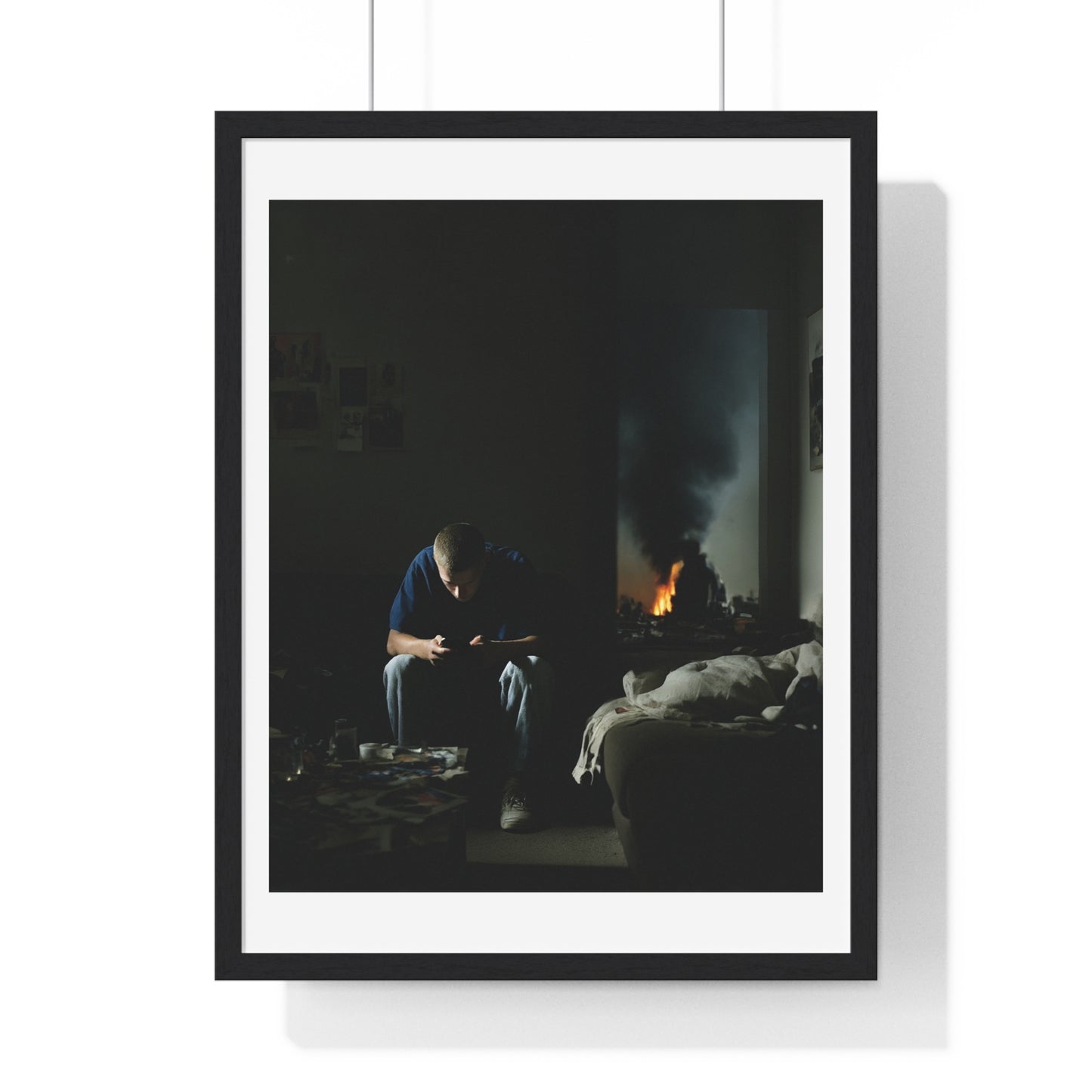 Raw Art II 'Designed by AI' Framed Art Print