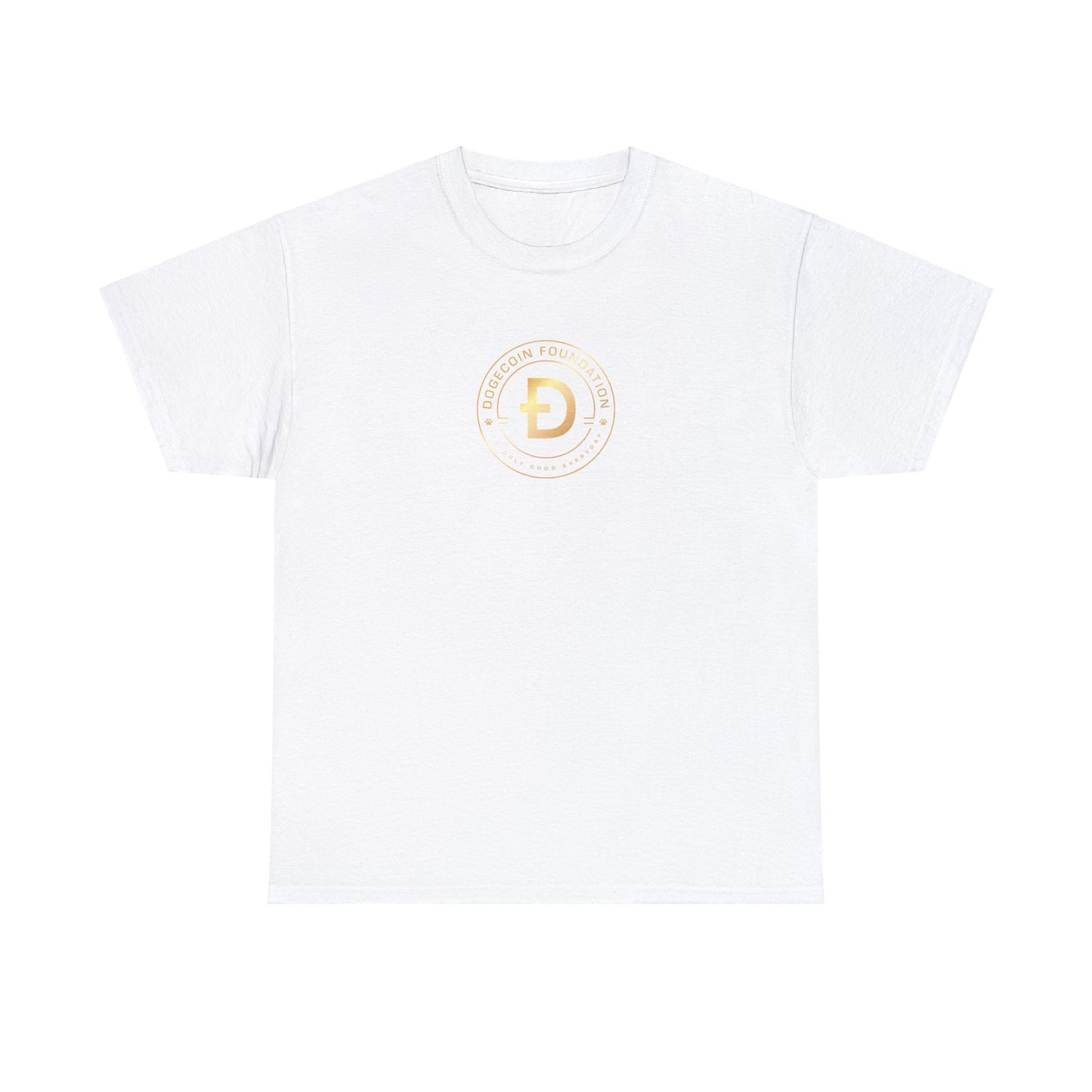 Dogecoin Foundation #DOGE Crypto Unisex Heavy Cotton T-Shirt