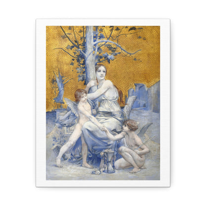 Allegory of Time (1896) by Luc-Olivier Merson, Canvas Print from the Original