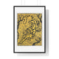 Tigre Dans les Jungles 'Tiger in the Jungle' (1893) by Paul Ranson, from the Original, Framed Art Print