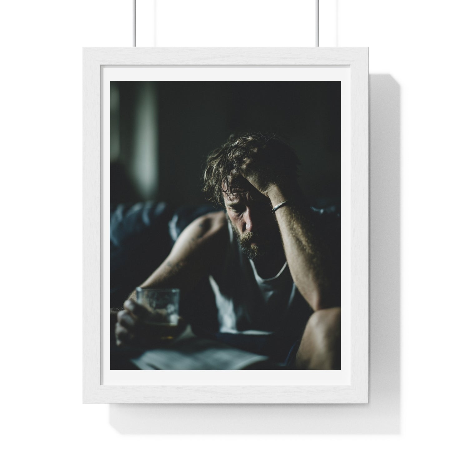 Raw Art 'Designed by AI' Framed Art Print