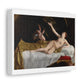 Danaë and the Shower of Gold (1621-1623) by Orazio Gentileschi, Art Print from the Original on Canvas