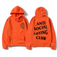 Anti Social Lifting Club Sweatshirt Hoodie Unisex