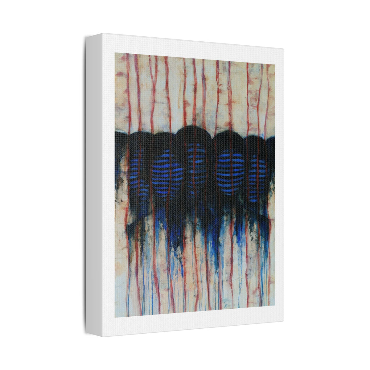 Isolation, Neo-Surrealism, Art Print on Satin Canvas, Stretched