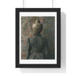 Head Replacement II, Abstract Art 'Designed by AI', Framed Art Print