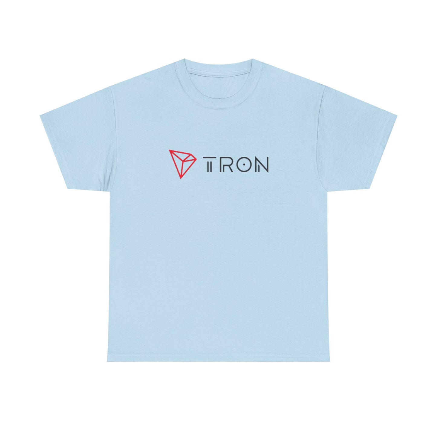 Tron (Blockchain) #TRX Crypto Unisex Heavy Cotton T-Shirt
