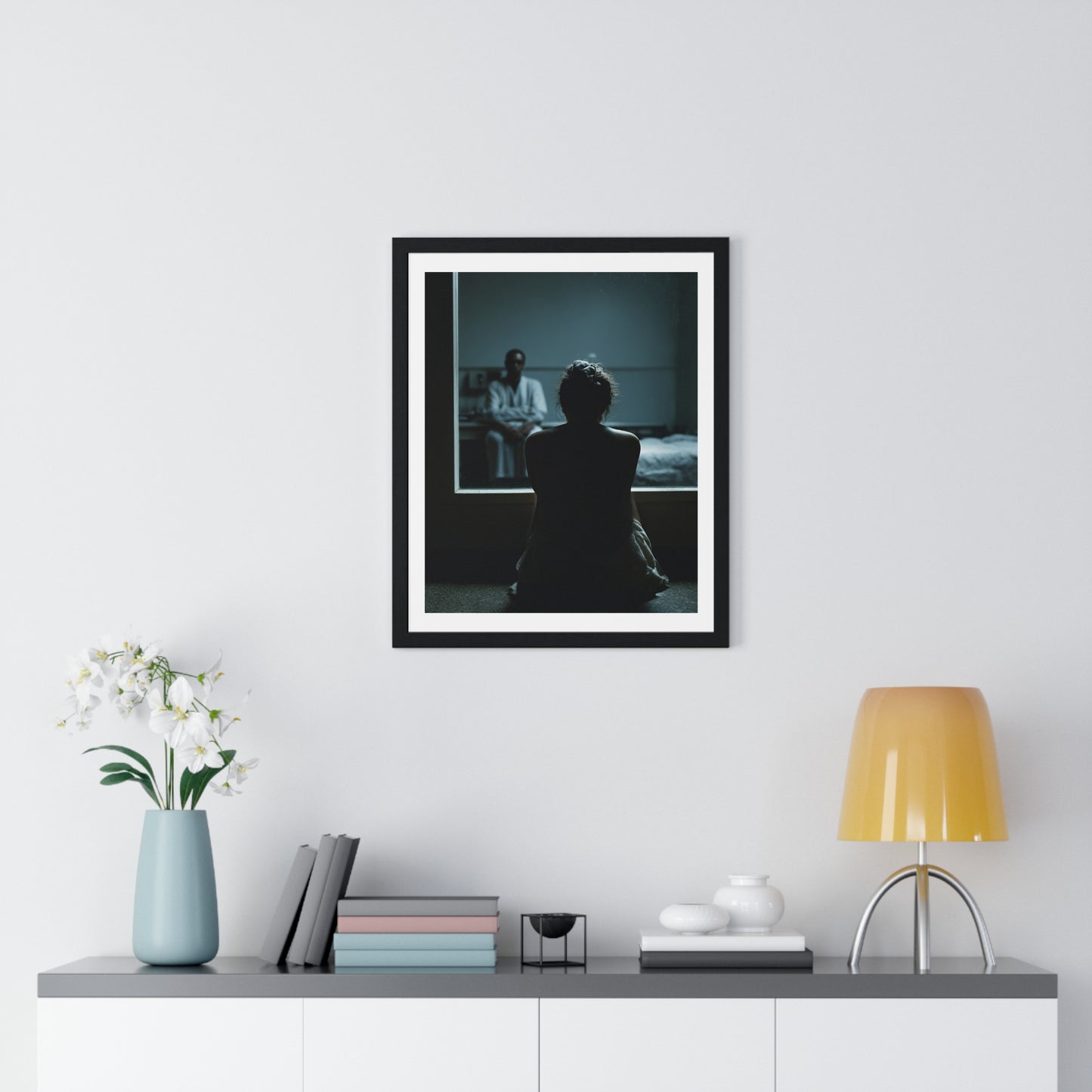 Raw Art IV 'Designed by AI' Framed Art Print