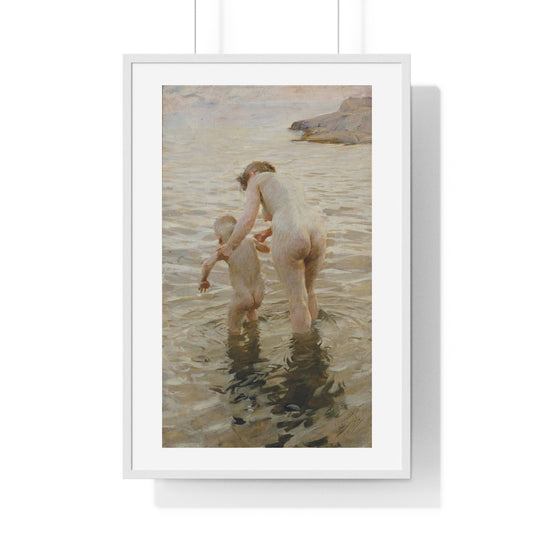 The First Time (1888) by Anders Zorn, from the Original, Framed Art Print