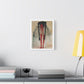 Ballerina, Neo-Surrealism, Art Print on Satin Canvas, Stretched