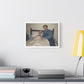 Our Inherent Human Desire for Meaning versus the Cold "Unreasonable Silence" of the Universe 'Designed by AI' Art Print on Canvas