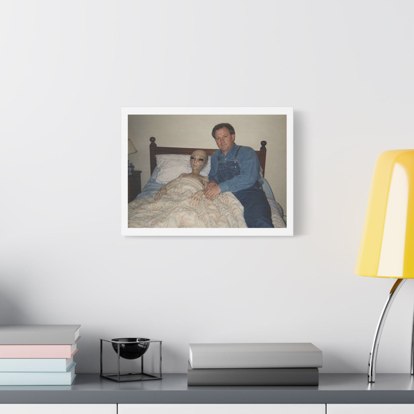 Our Inherent Human Desire for Meaning versus the Cold "Unreasonable Silence" of the Universe 'Designed by AI' Art Print on Canvas