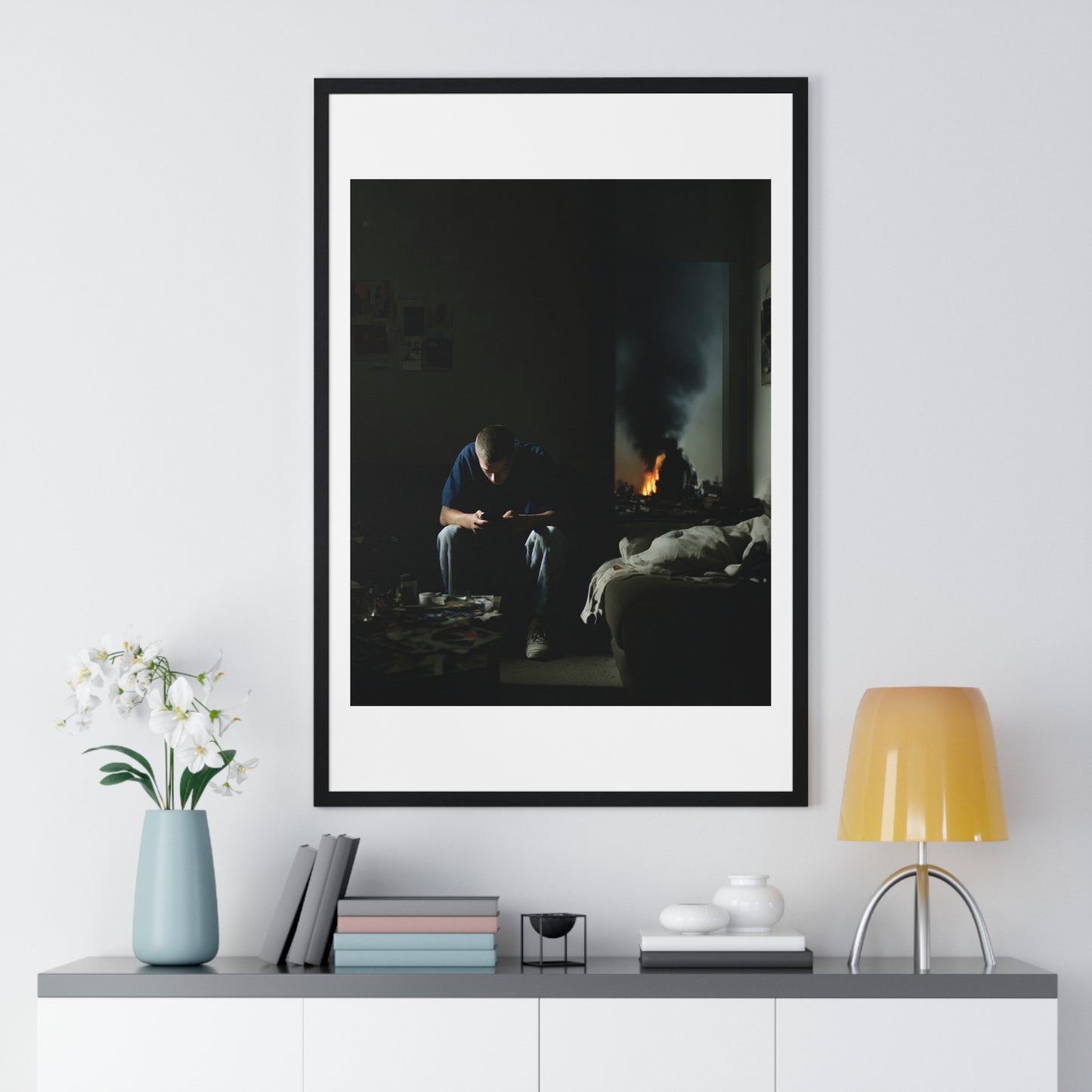 Raw Art II 'Designed by AI' Framed Art Print