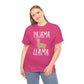 Pyjama Llama Heavy Cotton T-Shirt Quirky Women's Men's