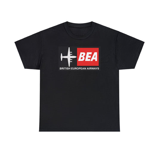 BEA British European Airways Retro Traveller T-Shirt