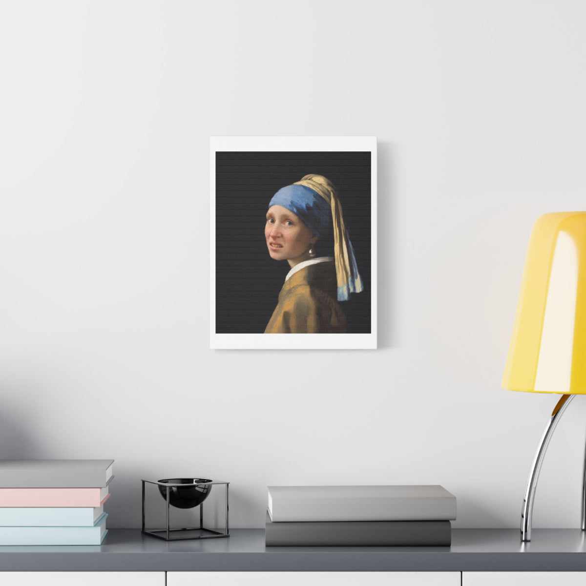 Liberal Woman from the Paris Riots (2026)  Art Print on Satin Canvas, Stretched
