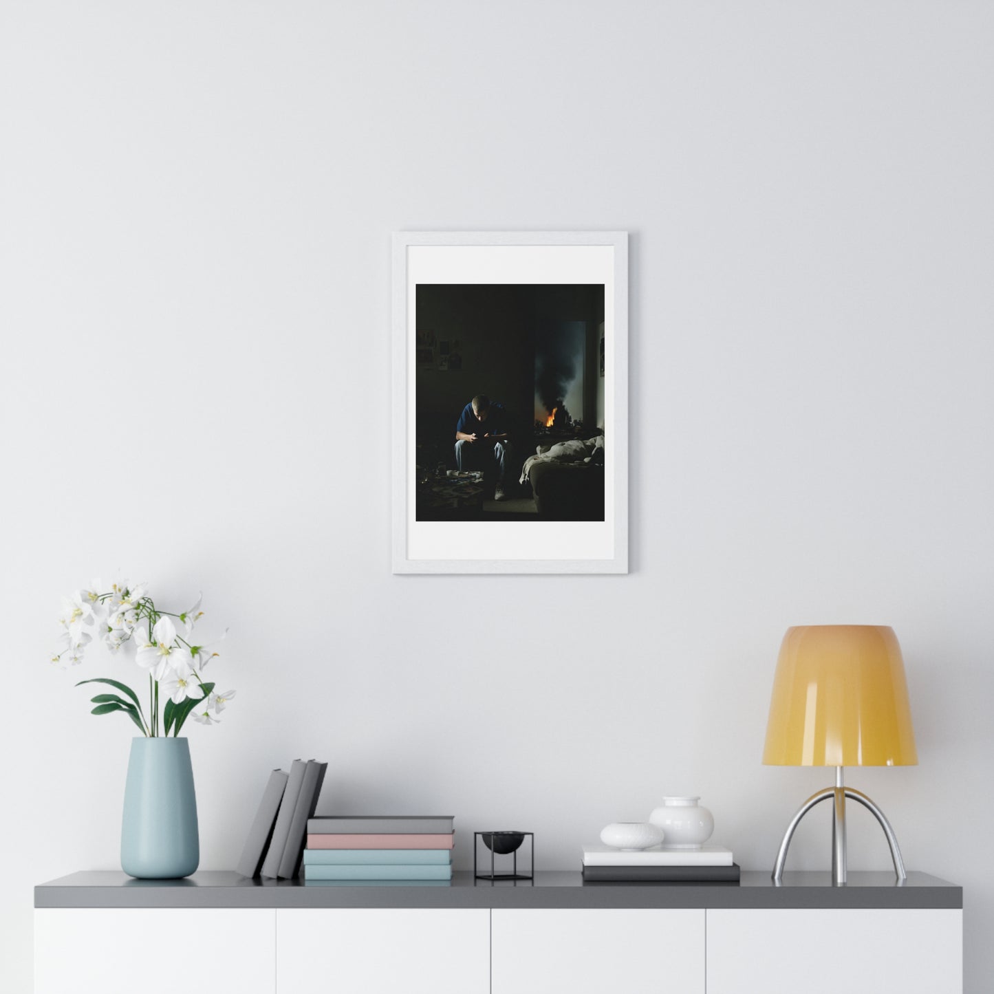 Raw Art II 'Designed by AI' Framed Art Print