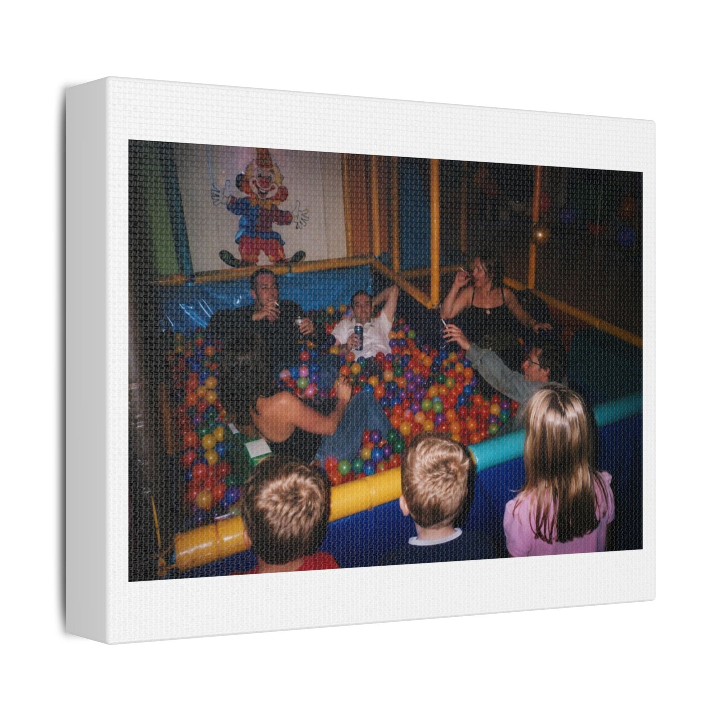We Need the Adults Back in Charge 'Designed by AI' Art Print on Canvas