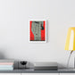 Tower, Neo-Surrealism, Art Print on Satin Canvas, Stretched