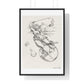 The Mighty Mother Sails Through the Air (1787) by Henry Fuseli, from the Original, Framed Art Print