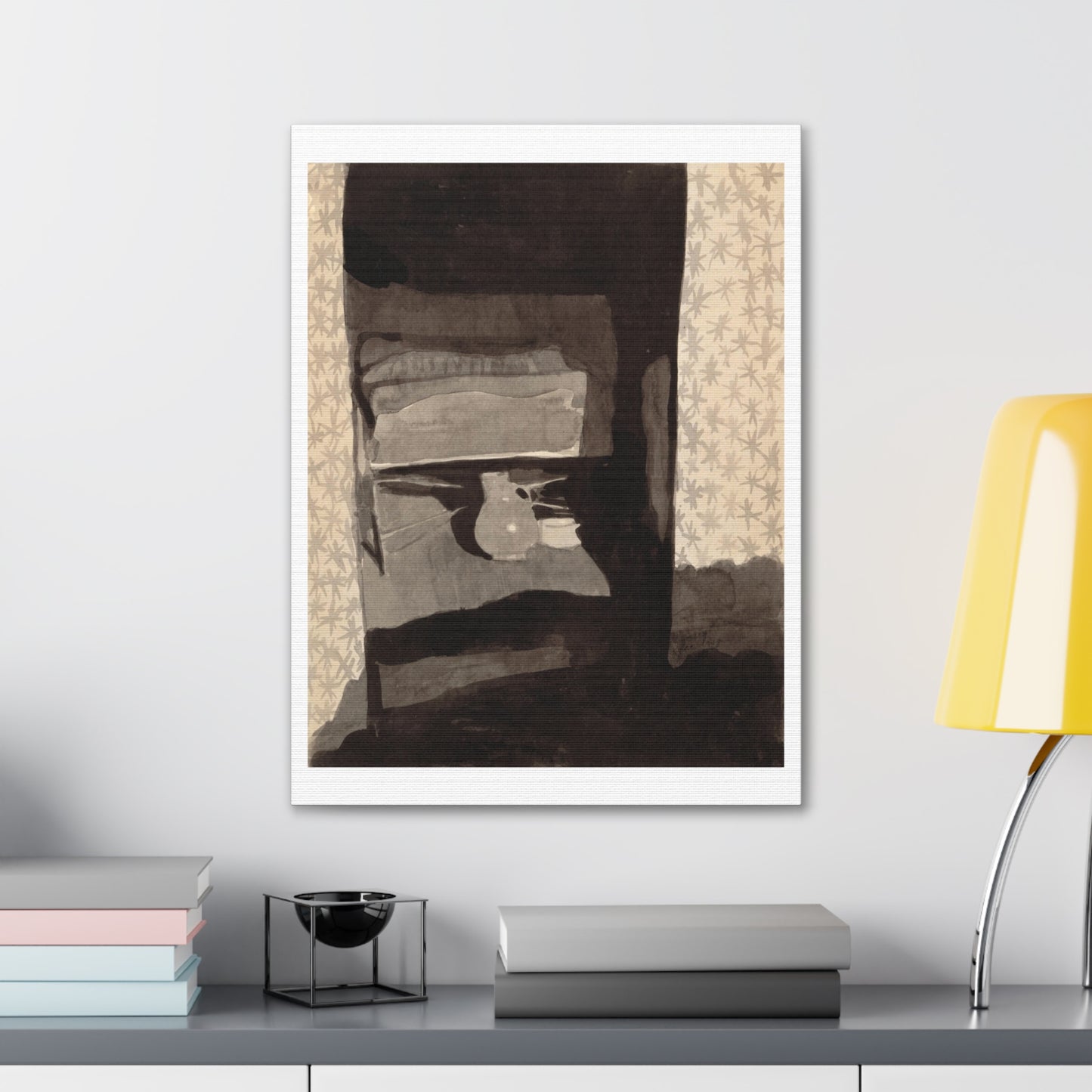 Glance Into a Bedroom (1908) by Paul Klee, Canvas Art Print from the Original