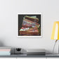 Night in the Library 'Designed by AI' Canvas Art Print