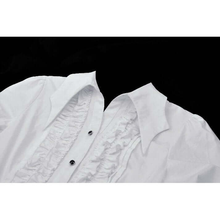 Dark in Love Queeny Gothic Demon White Shirt