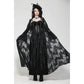 Dark in Love Emersyn Elegant Gothic Lace-Trimmed Long Robe