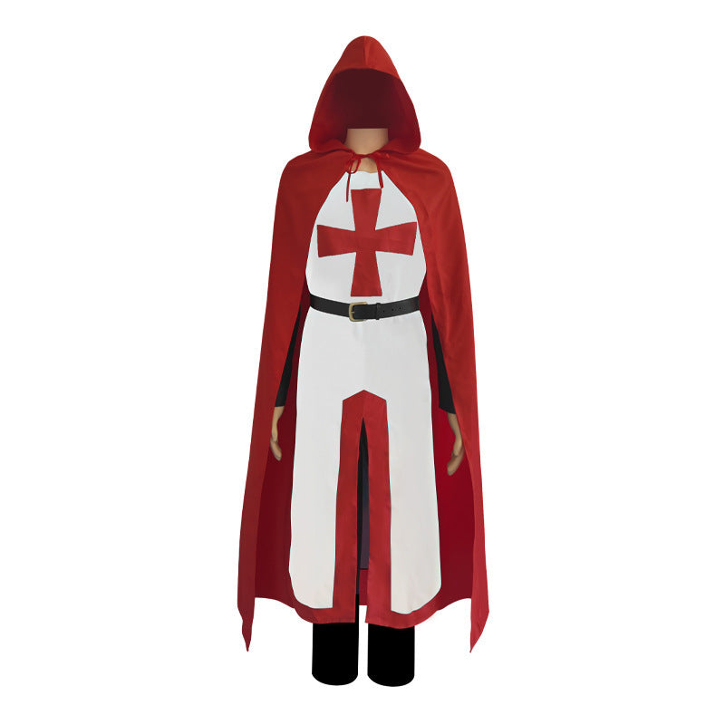 Large-Size Party Stage Wear, Knight Crusader Costume