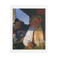 Café Art II, Print on Satin Canvas, Stretched
