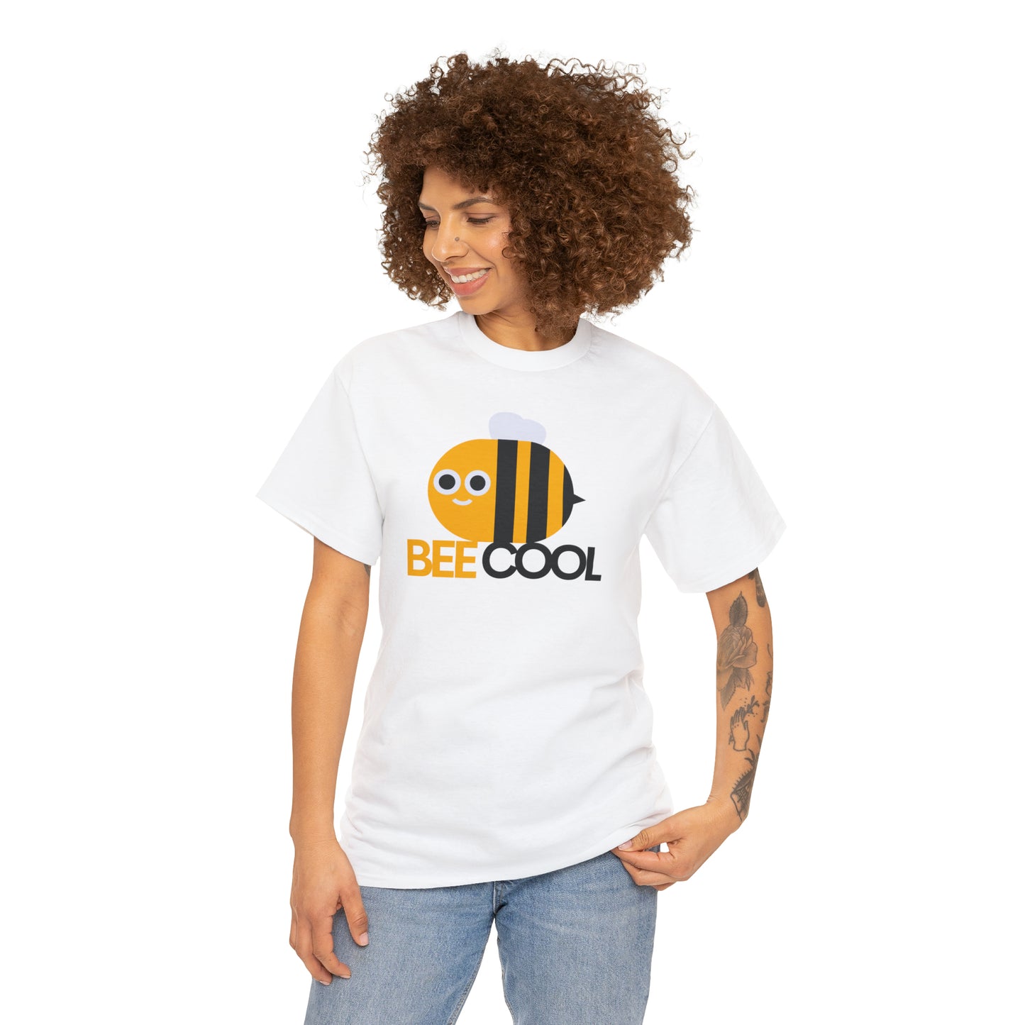 Bee Cool Cotton T-Shirt Inspirational Unisex