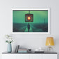 Cinematic Dystopia, Photographic Art 'Designed by AI' Framed Print