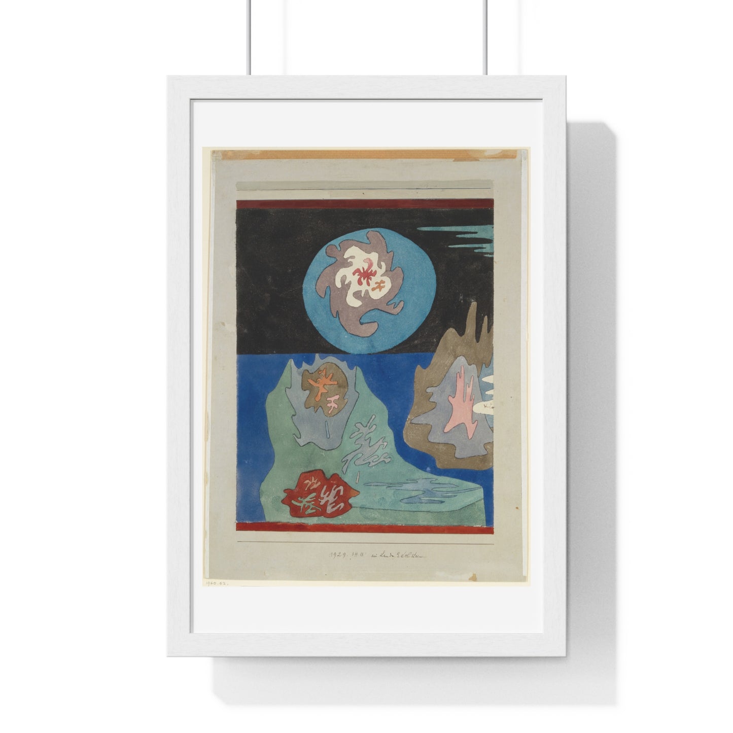 In the Land of Precious Stones (1929) by Paul Klee, from the Original, Framed Art Print