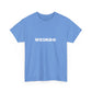 Weirdo Heavy Cotton T-Shirt Unisex Tailles Hommes Femmes. Drôle. T-shirt excentrique