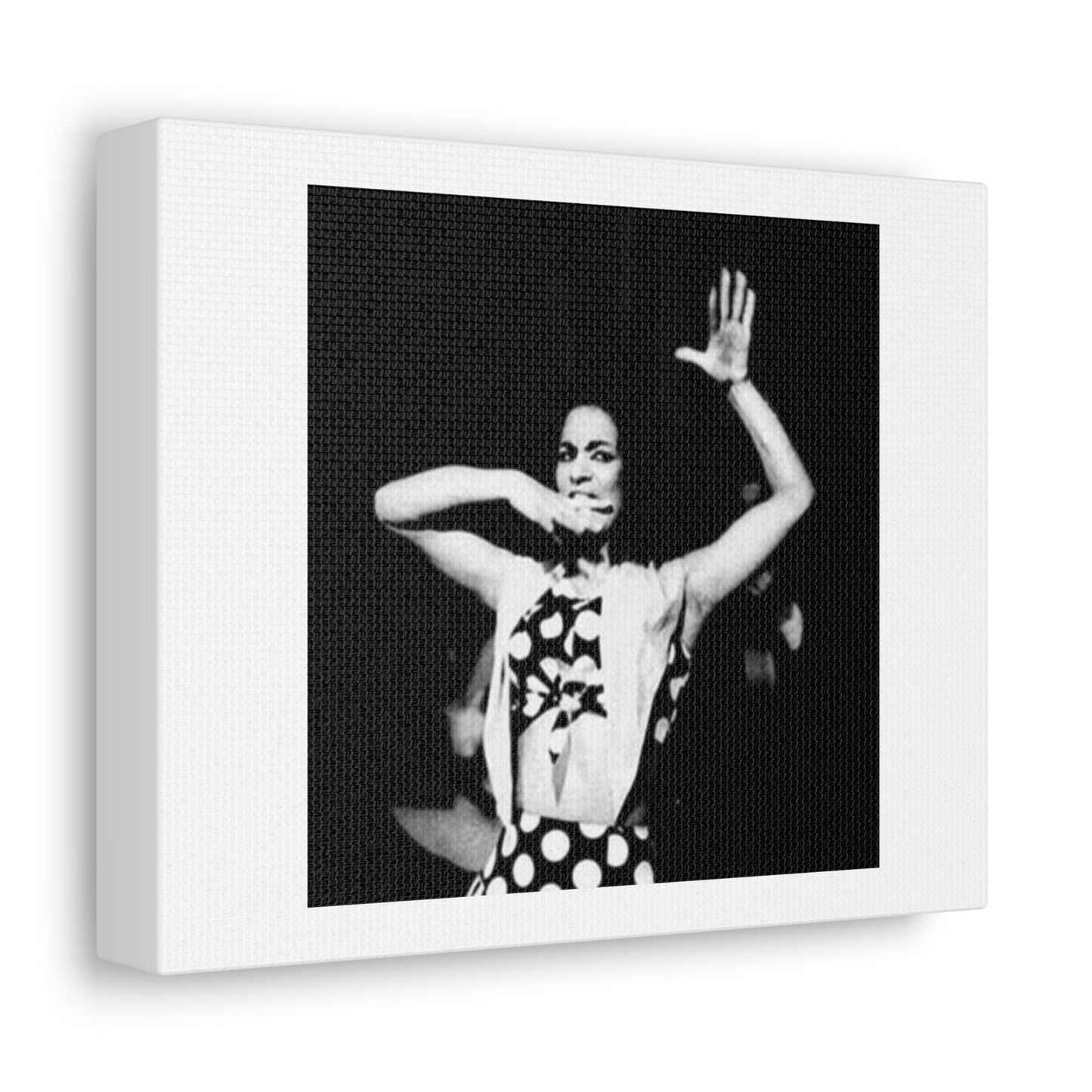 Pain Passion and Joy of Flamenco Photographic Art Print on Satin Canvas