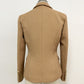 Vireous Women's Double-Breasted Camel Blazer