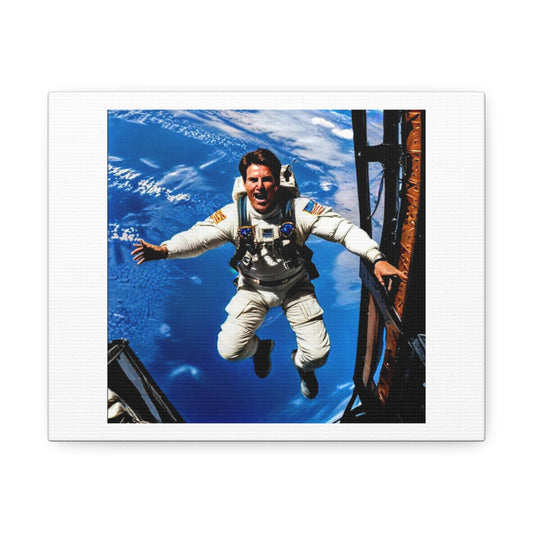 Tom Cruise in Mission Impossible 27 'Designed by AI' Art Print on Canvas