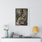 Man's Face by Arnold Peter Weisz Kubínčan (1927) from the Original, Framed Art Print