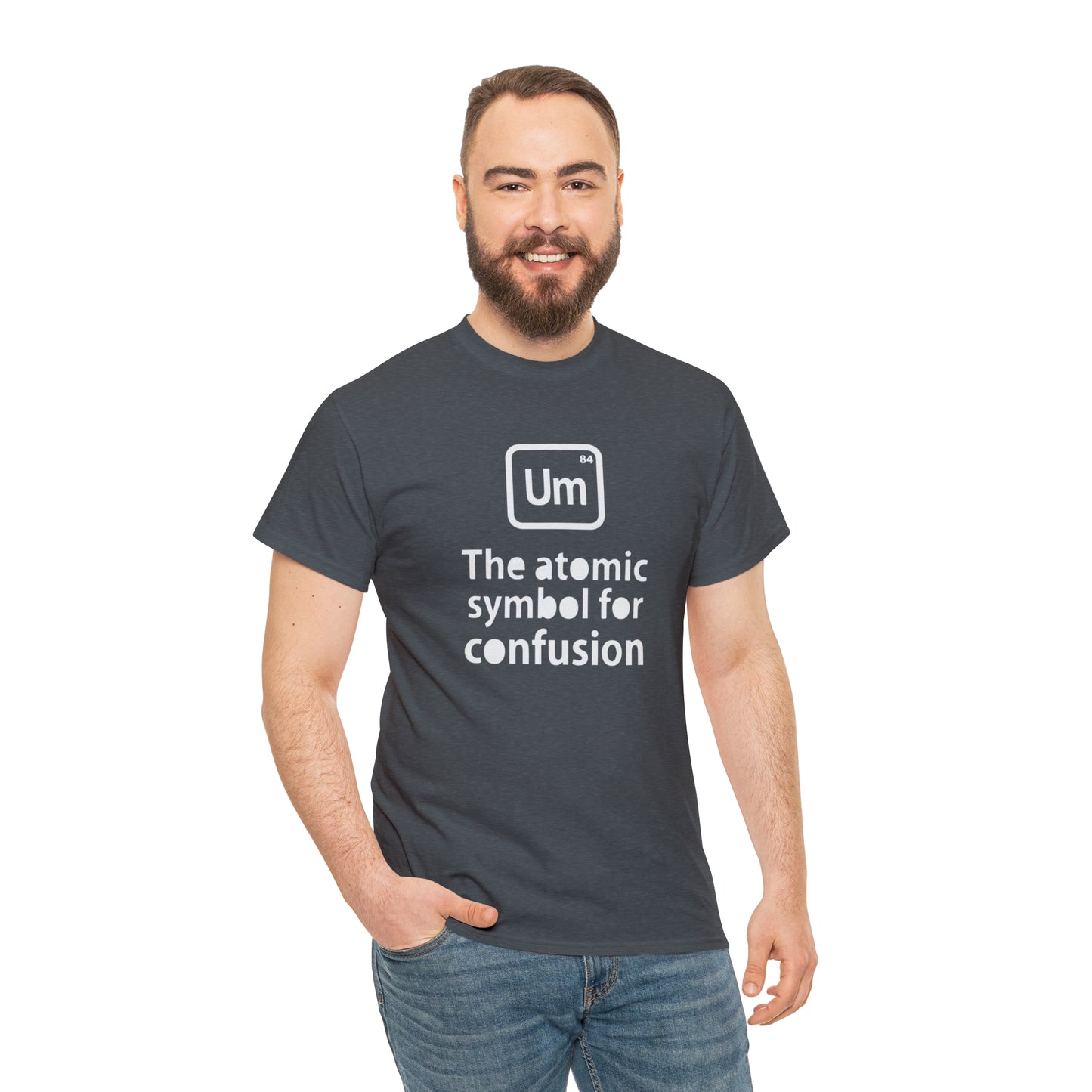 The Atomic Symbol For Confusion, Funny T-Shirt Science Student Gift