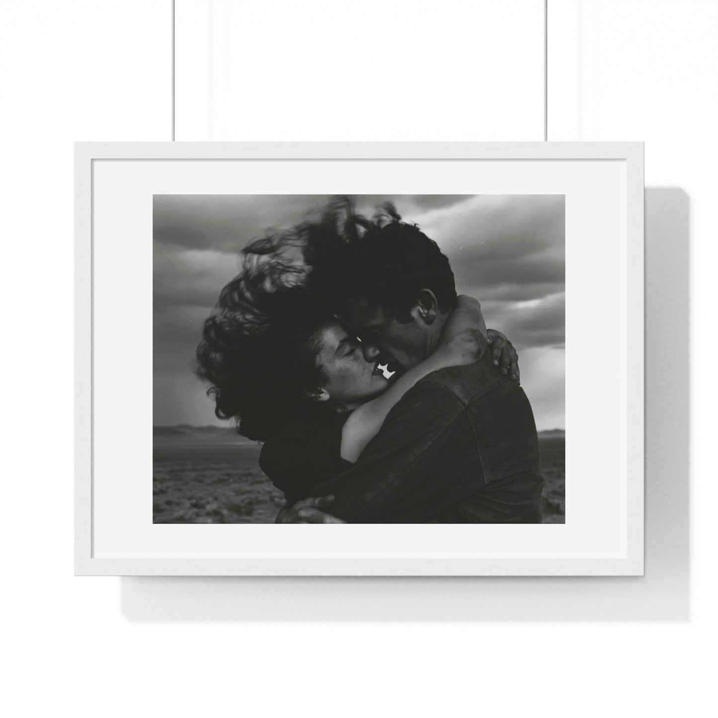 Nothing Else Matters, Romantic Black and White Photographic Art, Large Framed Print